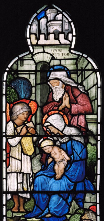 Angelo Musicale, Natività da Edward Burne Jones